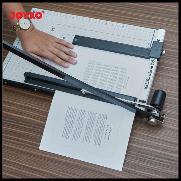 

Promo Joyko Paper Cutter F4 Metal / Pemotong Kertas F4 Besi Joyko Pc-2638