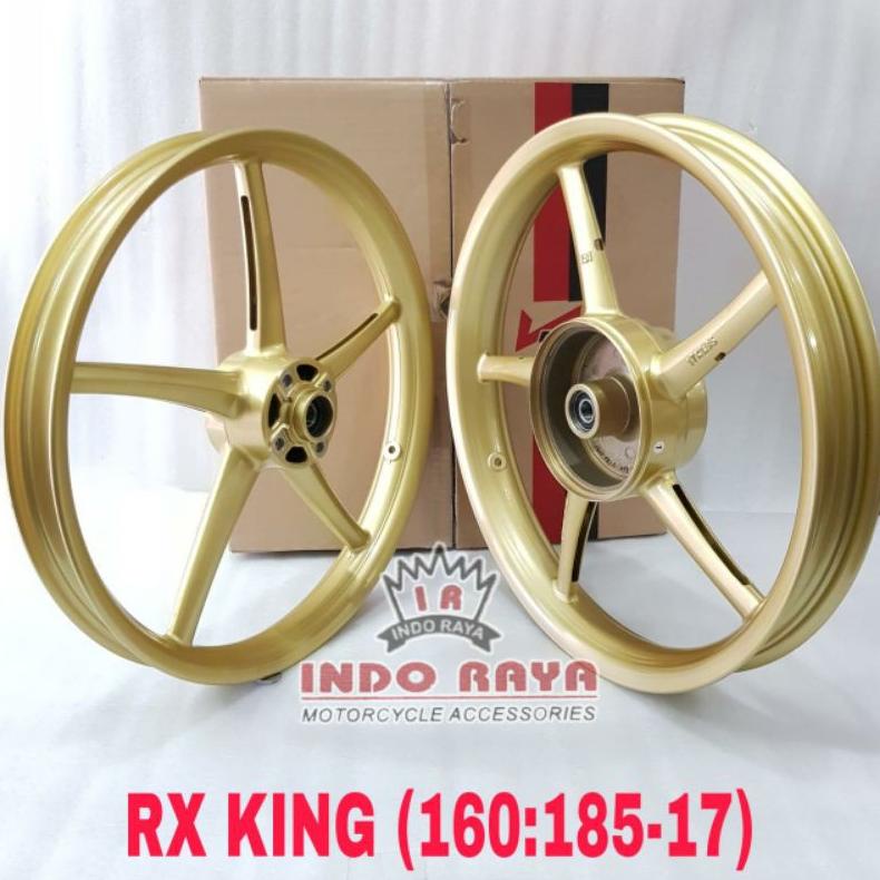 velg pelek velek racing Rossi sanca rc RX-King 17x 160/185 gold matte 1set