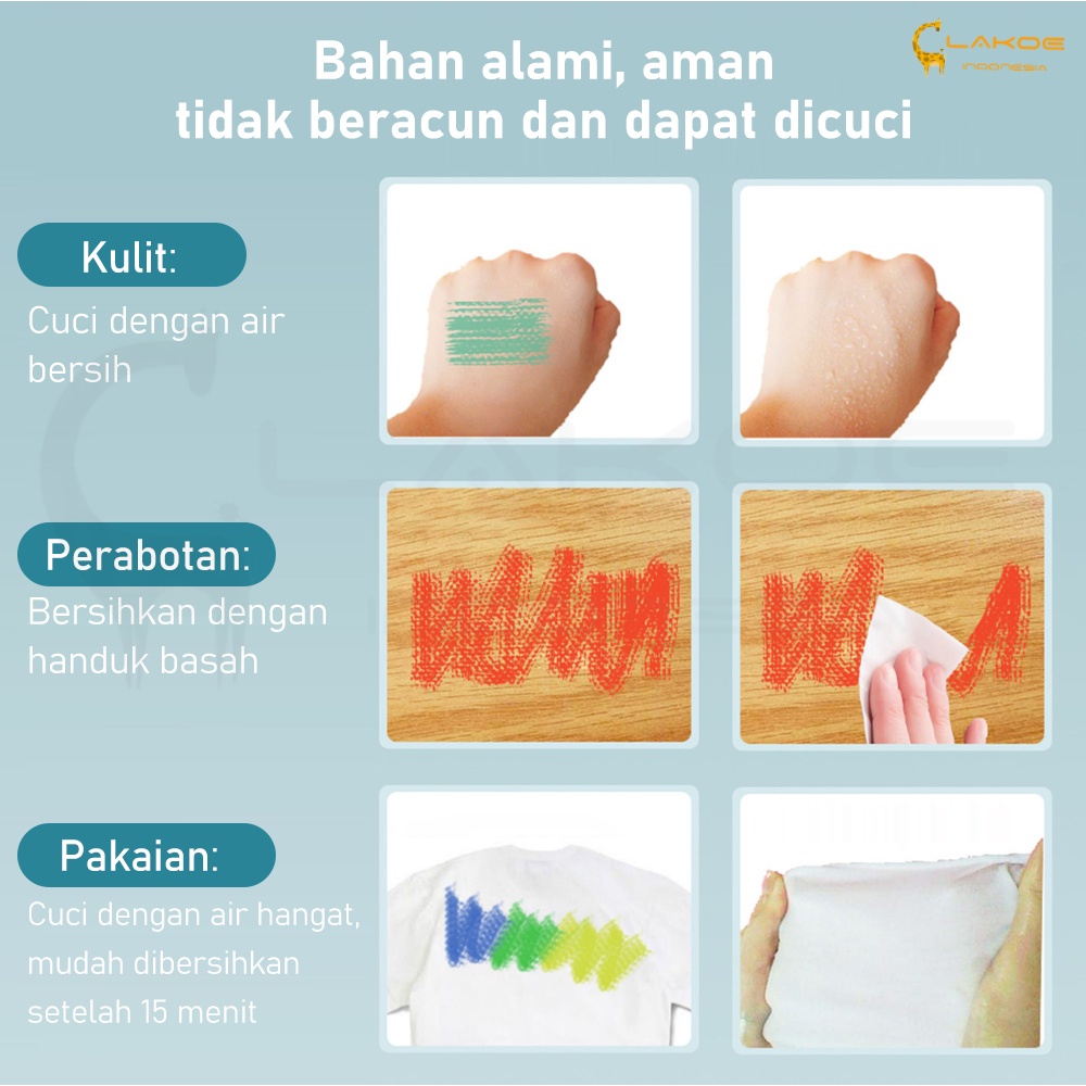 Crayon Set alat mewarnai anak set Pensil Warna anak 68pcs