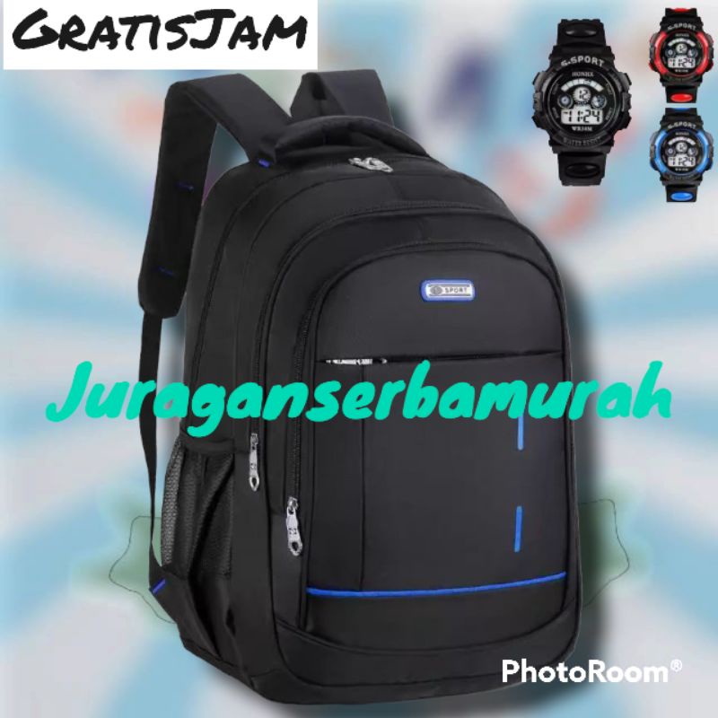 Tas ransel Sekolah SD SMP ukuran besar murah
