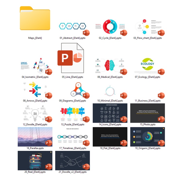 Powerpoint Infographics Kit Advance