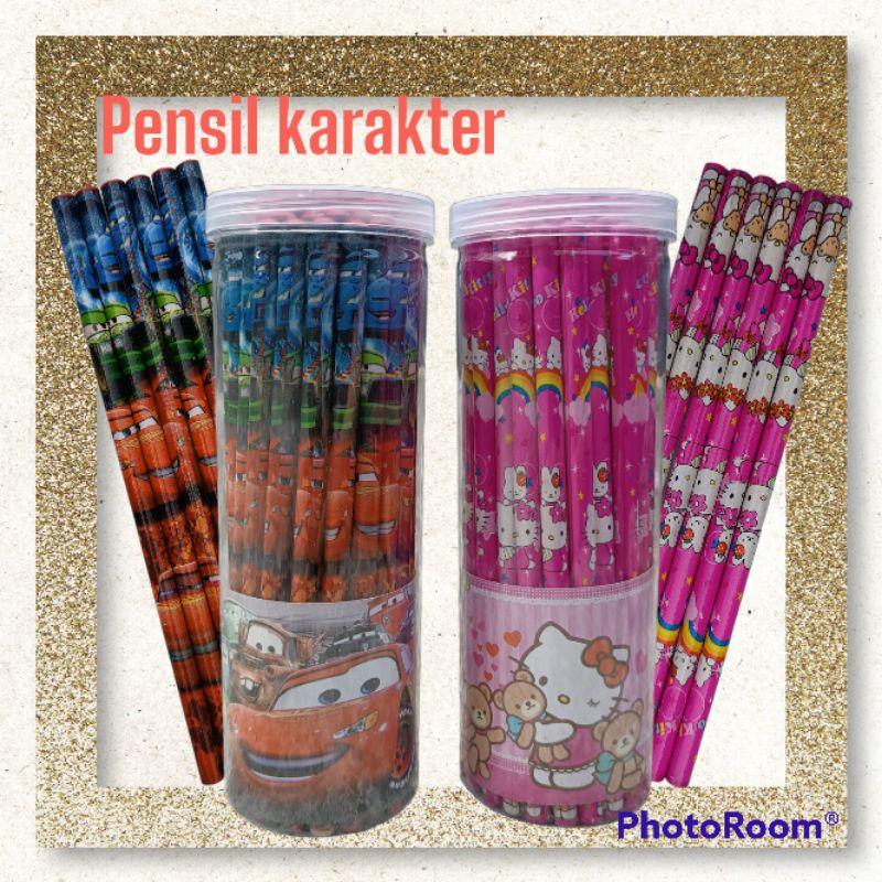 PENSIL KARAKTER PENSIL KARAKTER PENSIL POT