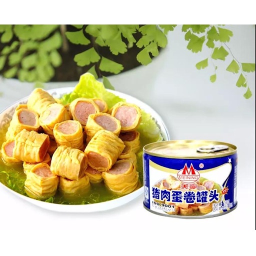 

Widyatmogrosir - Meining Canned Egg Rolls With Pork Maling Ham Telur Gulung