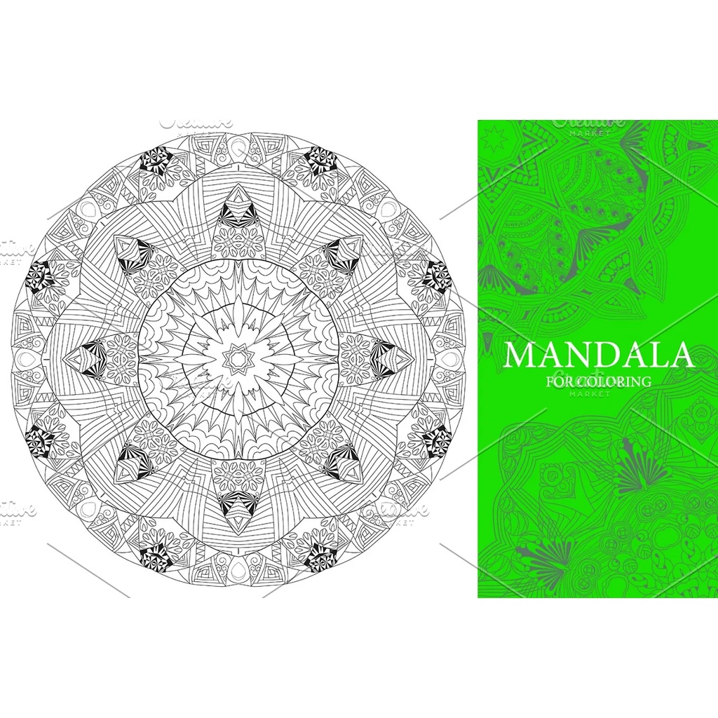 Unusual Mandalas For Coloring