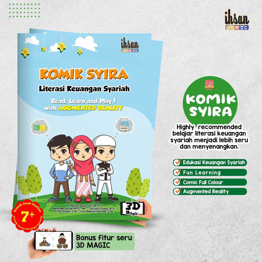 KOMIK SYIRA LITERASI KEUANGAN SYARIAH AUGMENTED REALITY IHSAN MEDIA COMIC