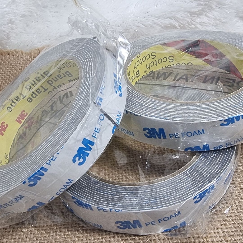 

DOUBLE TAPE 3M / SOLATIP BOLAK BALIK / PEREKAT 3M / DOUBLE TAPE