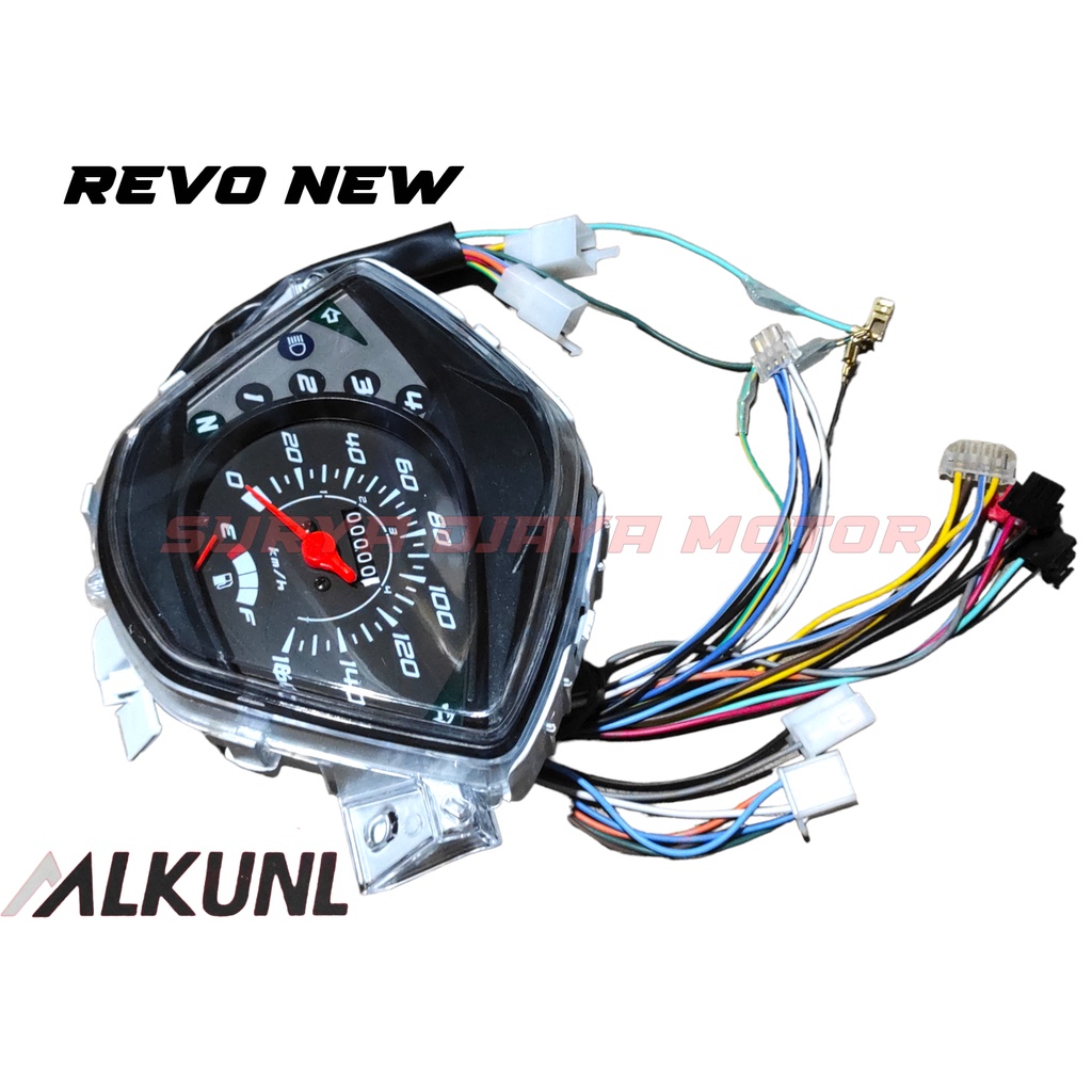 Speedometer spidometer kilometer km New Revo Absolute 110 Revo new Mlkuni