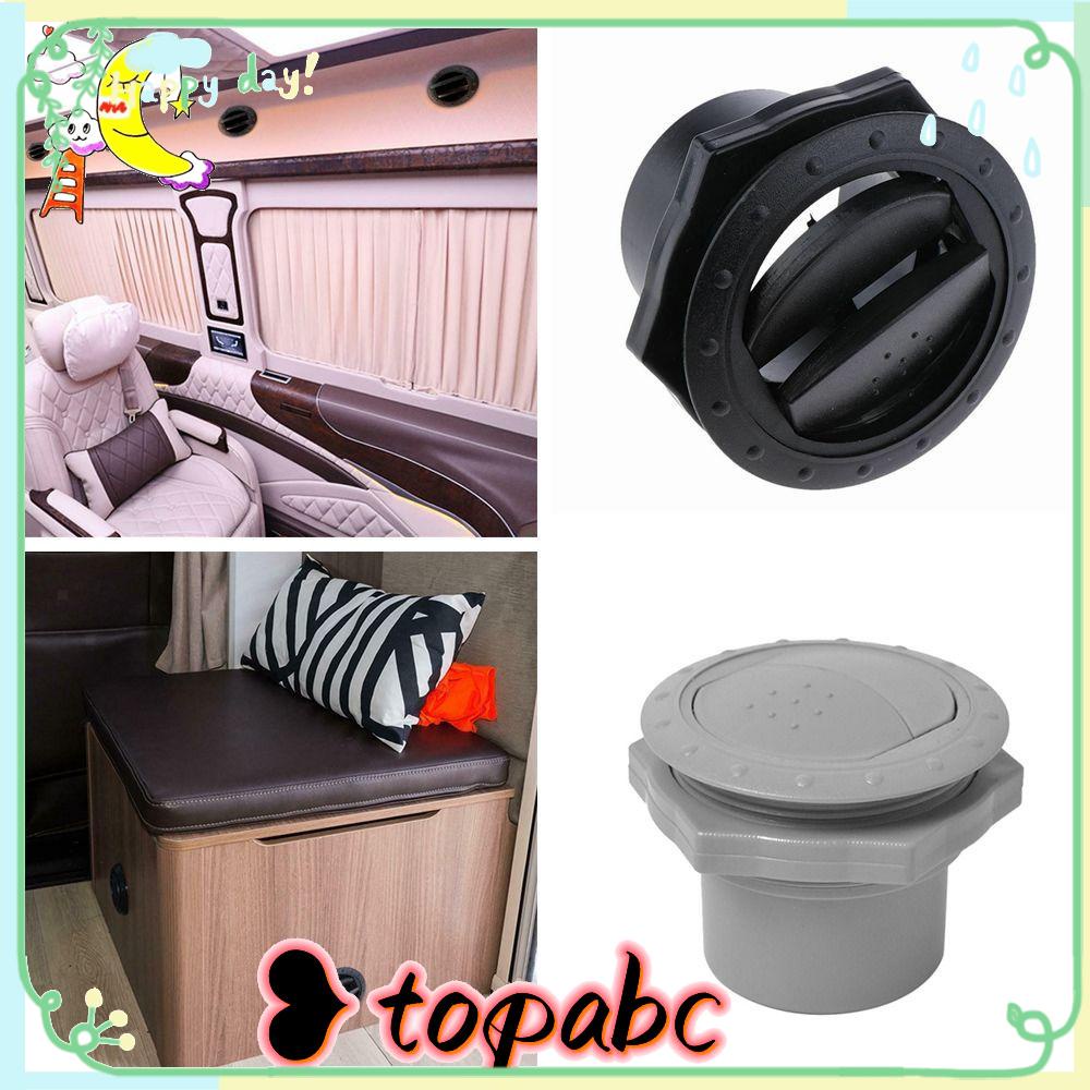 Top Air Outlet Aksesoris Untuk RV Bus Sirkulasi Udara Putaran A/C Kisi Ventilasi