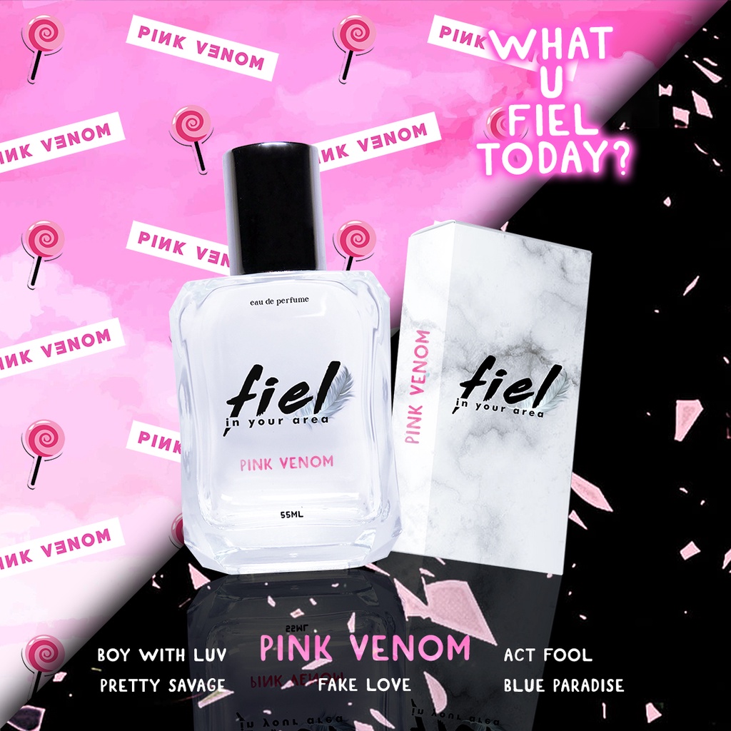PARFUM TAHAN LAMA FIEL PINK VENOM PARFUM UNISEX PARFUM WANITA PARFUM PRIA PARFUM COWOK PARFUM CEWEK