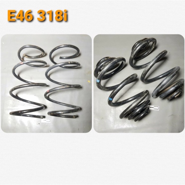 per coil spring depan belakang standard ori BMW 318i E46 thn 99-04