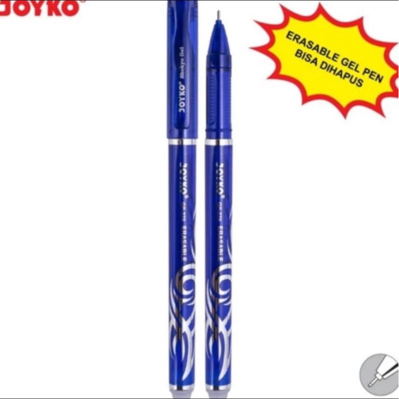 

Erasable Gel Pen Pulpen Bisa Dihapus Joyko GP-279 Shokyo 0.5 mm 12 Pcs