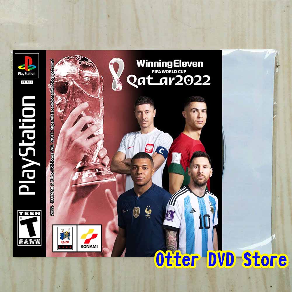 Kaset CD Game Ps1 Ps 1 Winning Eleven FIFA World Cup Qatar 2022 Final Version