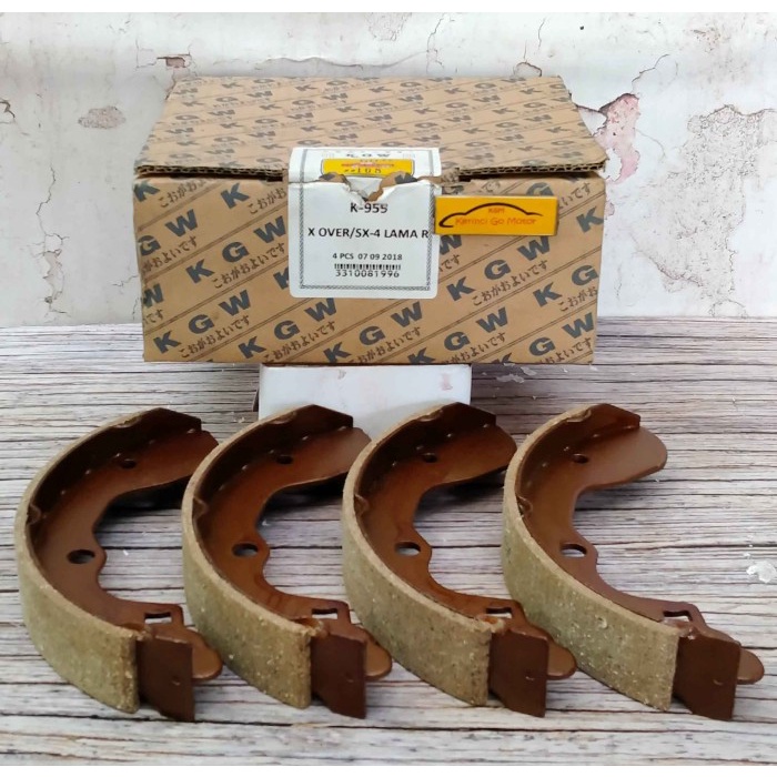 BRAKE SHOE KAMPAS REM BELAKANG SX4 X-OVER KGW K-959