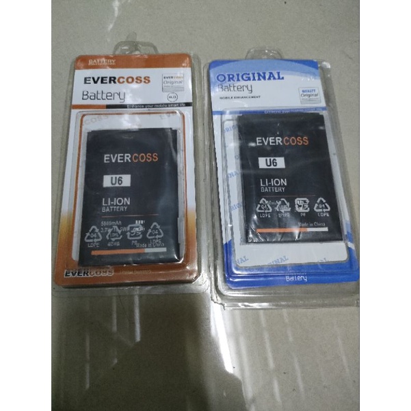 Baterai Evercoss U6 Battry Batry Evercoss U6 Xtream 1Plus Original