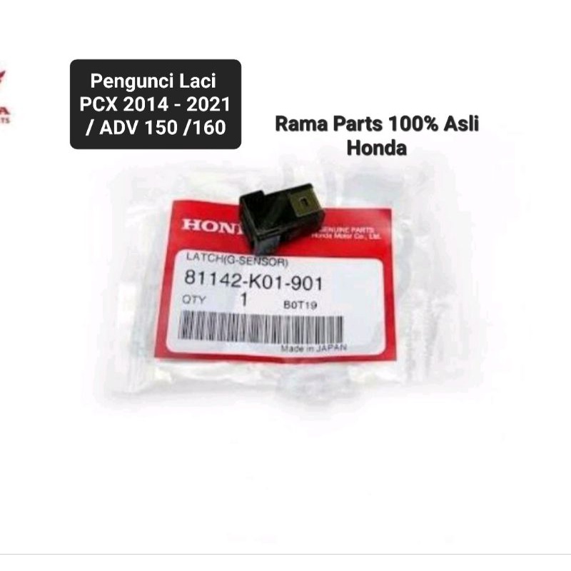 81142 - K01 - 901  KUNCI LACI  PENGUNCI LACI / RUMAH KUNCI LACI  PCX 2014 - 2021  / ADV 150 / 160  A