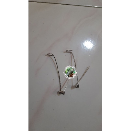 Per pegas kandang jebak bahan baja 1mm  [ dapat satu pasang]