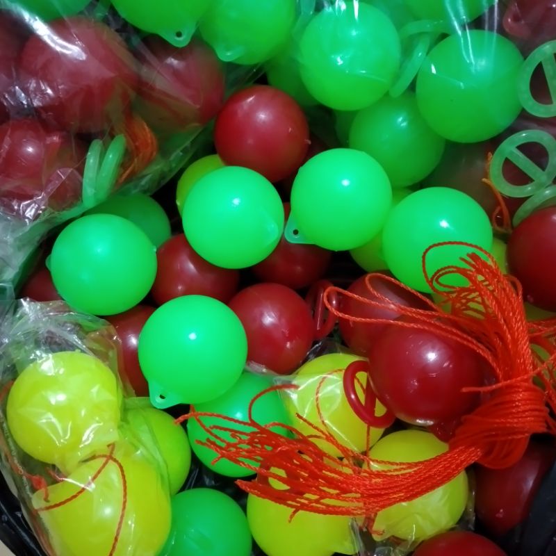 latto latto mainan etek etek warna bening lato  latto fosfor glow in dark