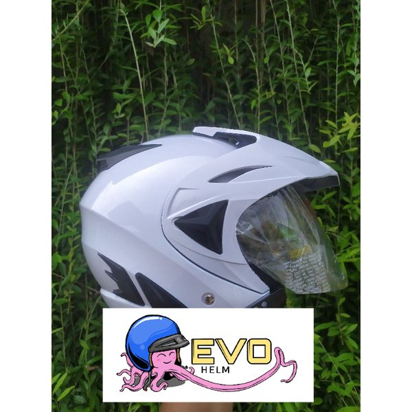 HELM JP 11 MODEL JPX Z BLAZT DOUBLE VISOR SOLID ALL VARIAN