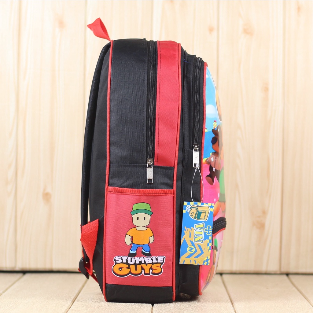 Tas Gendong Anak Tk Sd Ransel Anak Laki Laki Fashion Kids Karakter Stumble G Merah Backpack Sekolah Multifungsi