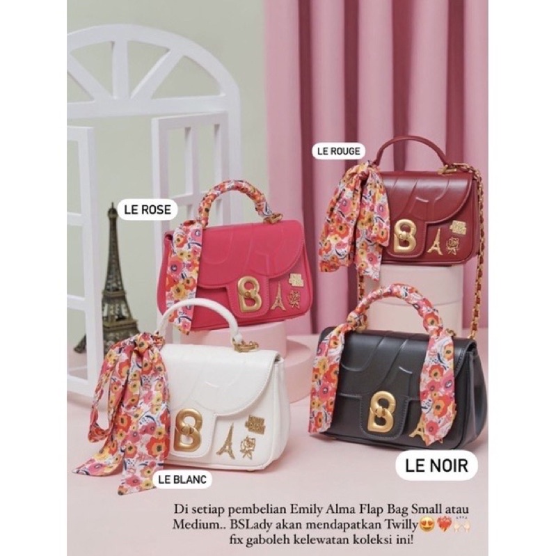 Buttonscarves Emily Alma Flap Bag