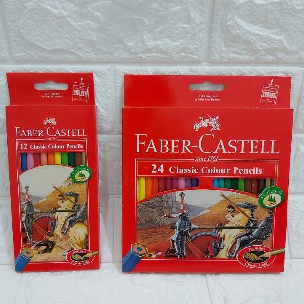 

Terlaris Pensil Warna Faber Castel 12 Dan 24 Warna !