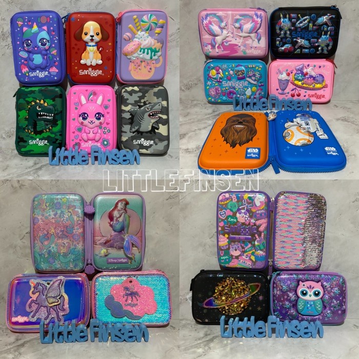 

SMIGGLE PENCIL CASE/PENCIL CASE 3 D