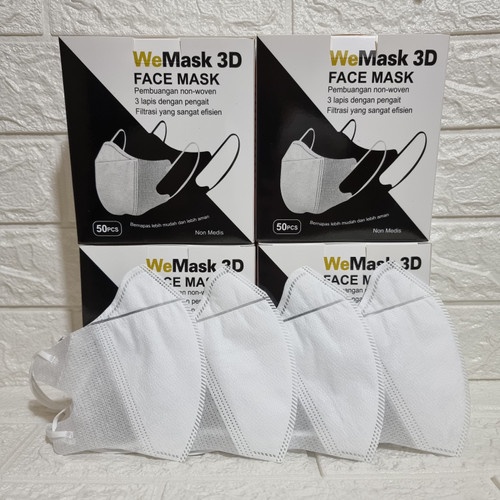 Masker Dukbill Merk Fesmask 1box isi 50