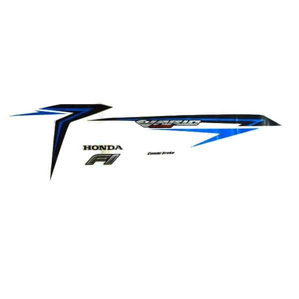 Sticker Body Kanan Putih Biru - Vario 125 eSP (871X0K60B20ZBR) ORIGINAL.