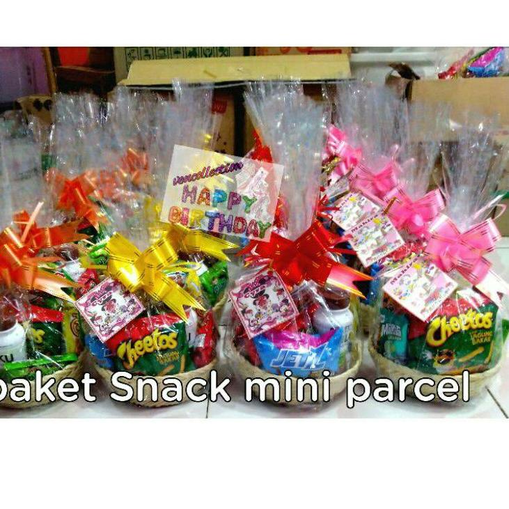 

PAKET SNACK ULANG TAHUN ANAK KERANJANG BAMBU / PARCEL MINI ULTAH / BINGKISAN HADIAH / PAKET BINGKISAN MURAH