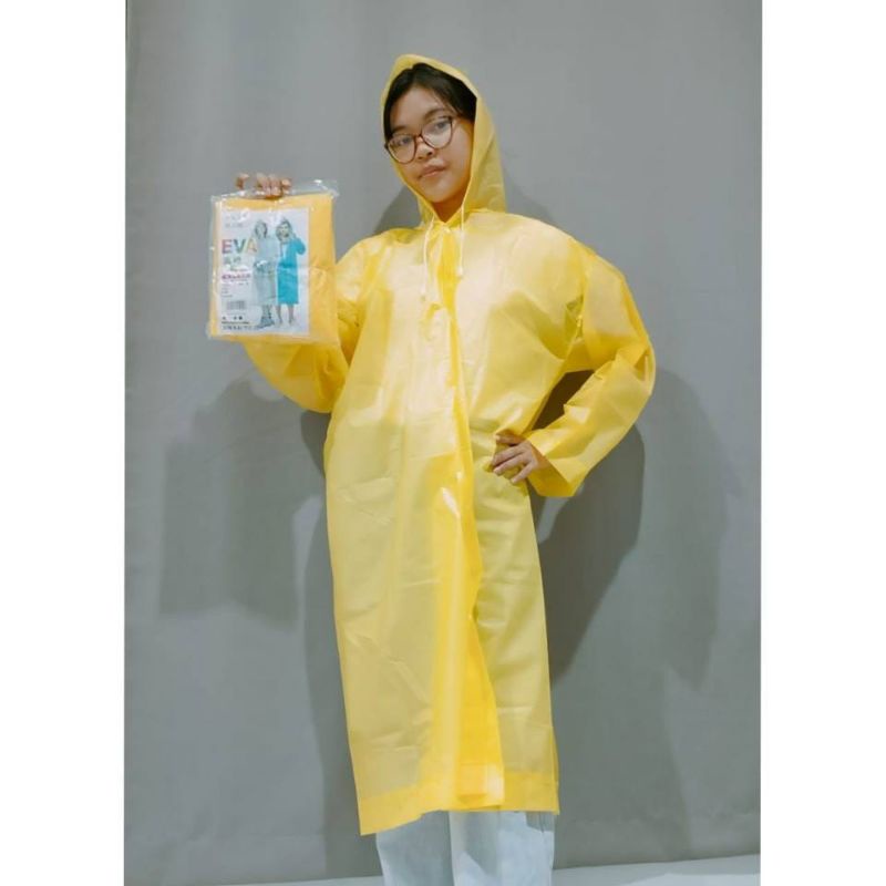 Jas Hujan Eva Waterproof Anti Air Banyak Warna