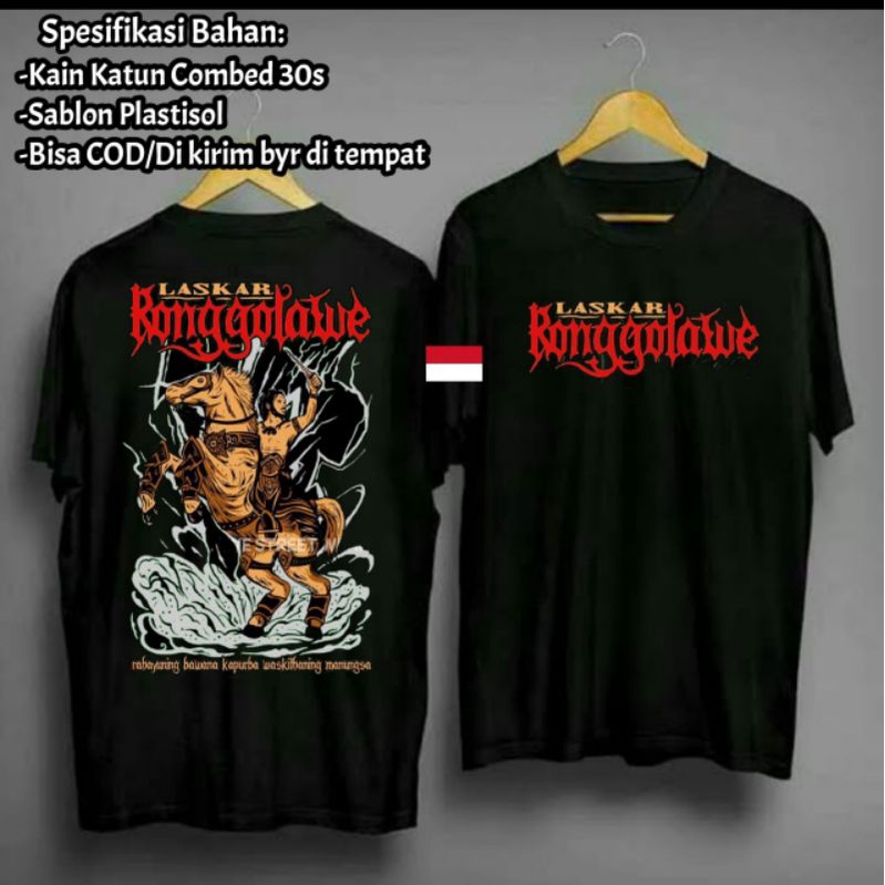 Kaos laskar ronggolawe/kota tuban bumi wali