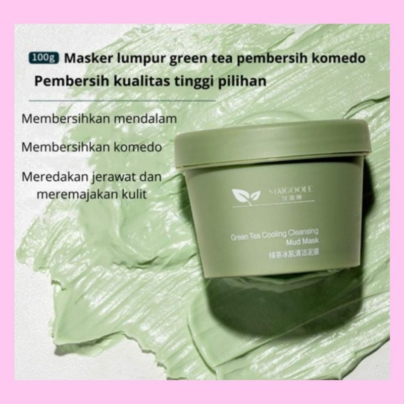 Maigoole Green Tea Cleansing Mud Mask Original