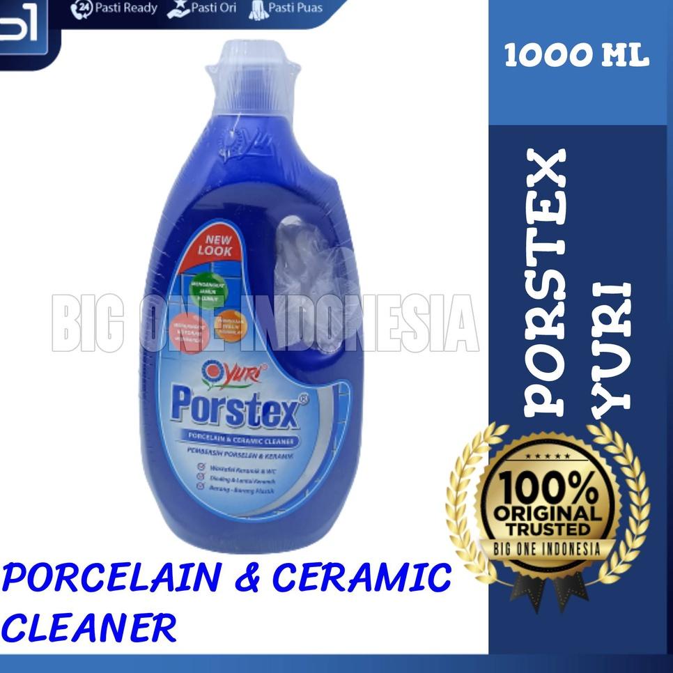 Jual Kode W Porstex Yuri Biru Ml Cairan Karbol Liter Pembersih Lantai Keramik