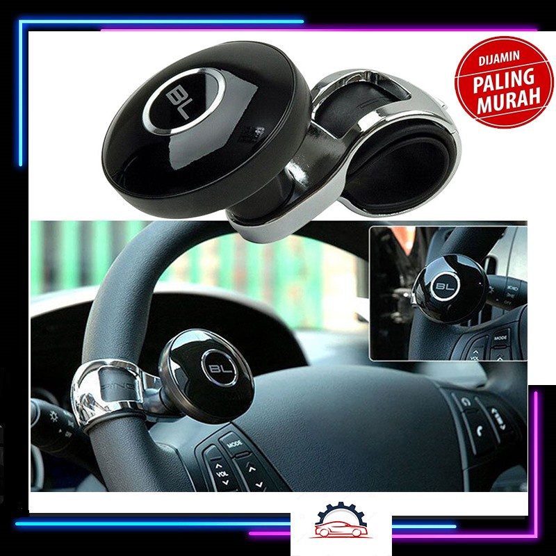 Knob setir stir mobil anti slip murah/knob Power handle steering universal/alat bantu stir mobil