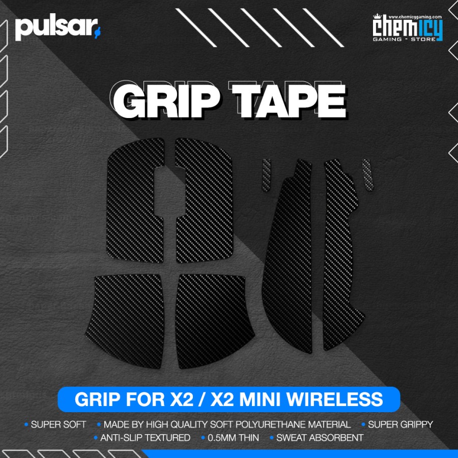 Pulsar Grip Tape for X2 / X2 Mini Gaming Mouse