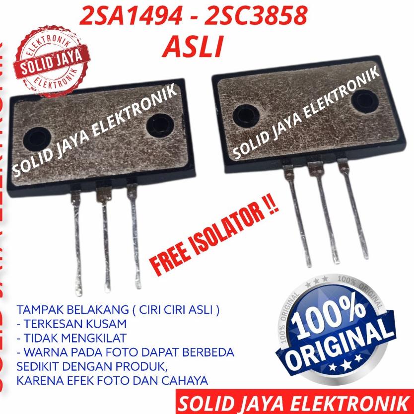 Hadir Terpopuler TR FINAL SANKEN 2SA1494 2SC3858 ASLI ORI TRANSISTOR 2SA 1495 2SC 3858 A1495 C3858 SANKEN ORI ASLI TR FINAL AUDIO ORIGINAL