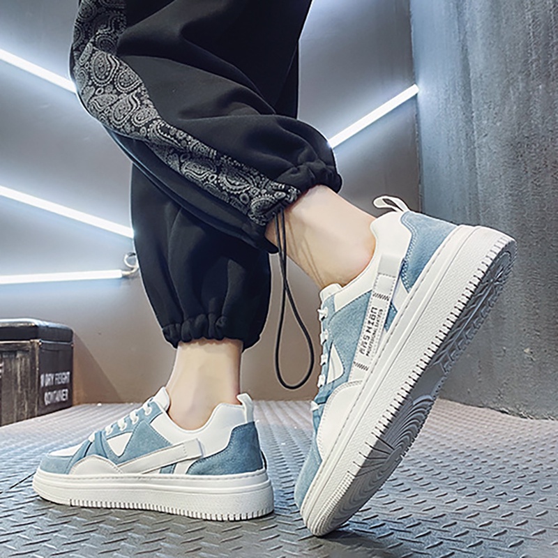 Toread Sepatu Sneakers Pria Casual Model Santai Sepatu Lari Bahan PU Import KSR112