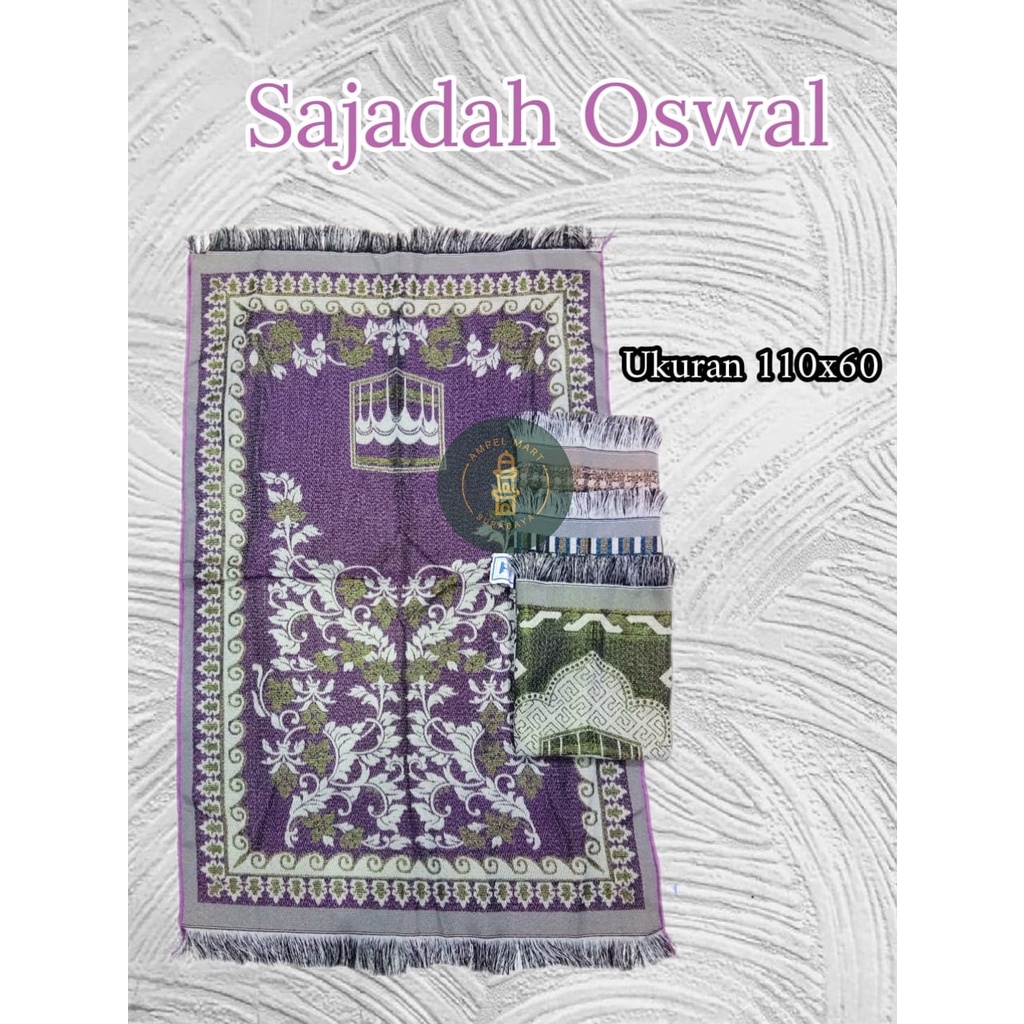 (1 KODI) Sajadah Jumbo TIJARAH Untuk Souvenir, Oleh-oleh Haji dan Umroh Sajadah Alaika Sajadah Oswal sajadah POLYSTER ABC Al Quds Albahar Al Qoyyum 20 PCS