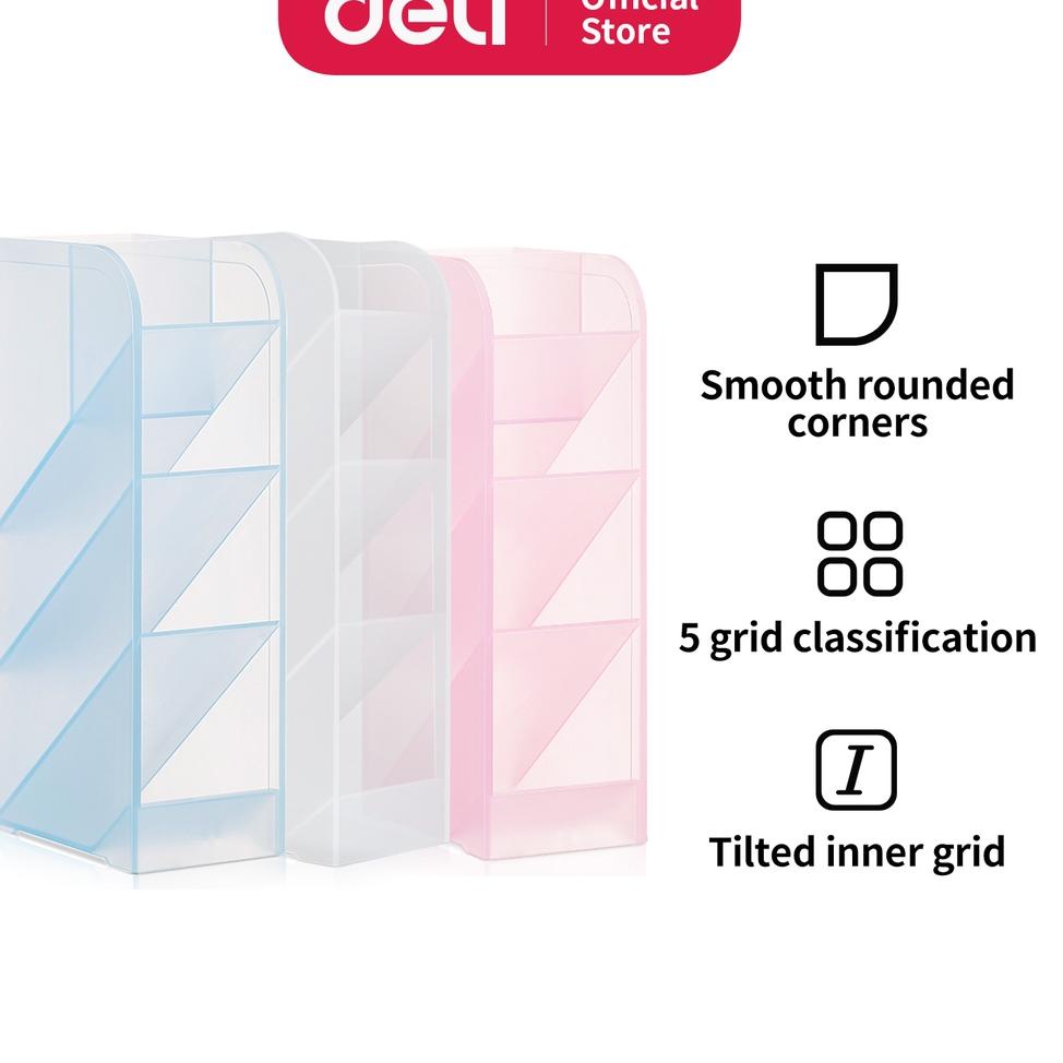 

[KODE PRODUK IN6GU6379] Deli Pen Holder Rak Tempat Alat Tulis 8932