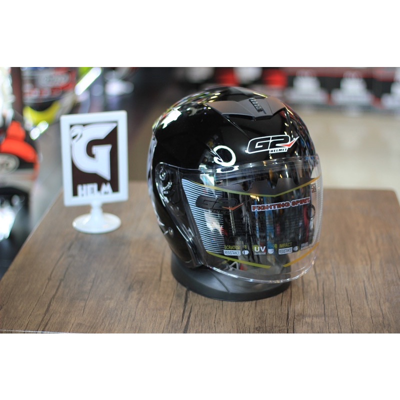 HELM HALF FACE G2 OPTIMAX SOLID