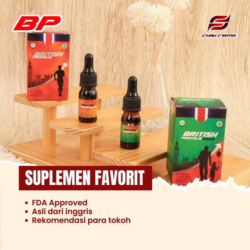 British Propolis - Propolis British Asli Original 100% Untuk Dewasa dan Anak Kids