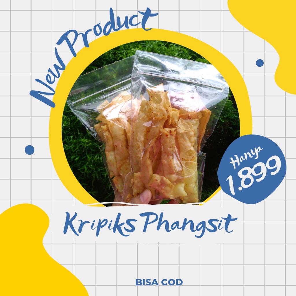 

KRIPIKS PHANGSIT / CAMILAN KEKINIAN / JAJANAN PEDAS / KRIPIK PANGSIT
