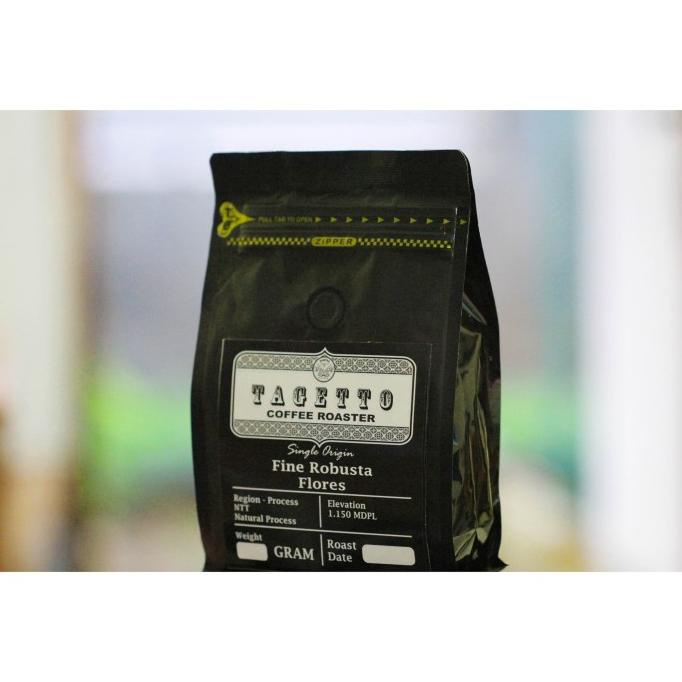 

[BISA COD] KOPI ROBUSTA FLORES 250GR BIJI ATAU BUBUK | NATURAL PROCESS COFFEE