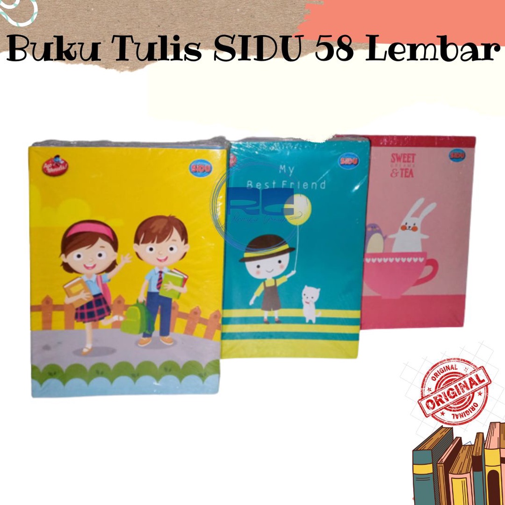 

BUKU TULIS SIDU 58 LEMBAR ( PACK ) / BUKU TULIS SIDU / BUKU TULIS SINAR DUBIA / BUKU TULIS SIDU 58 LEMBAR / BUKU SIDU 58 LEMBAR / BUKU TULIS MURAH