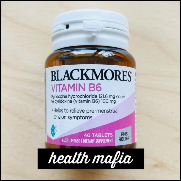 Jual Blackmores Vitamin B6 40 Tablets Shopee Indonesia