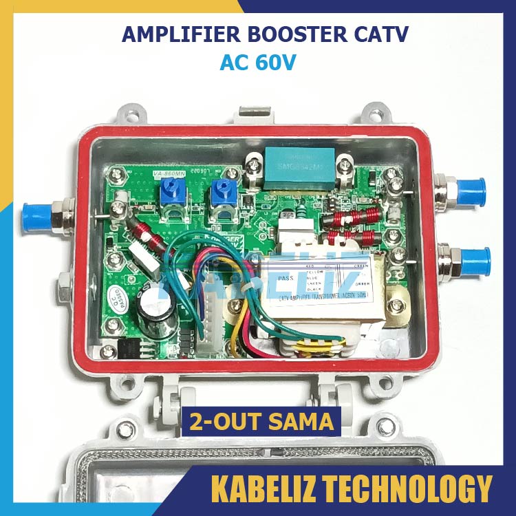 BOOSTER OUTDOOR AMPLIFIER CATV 60V