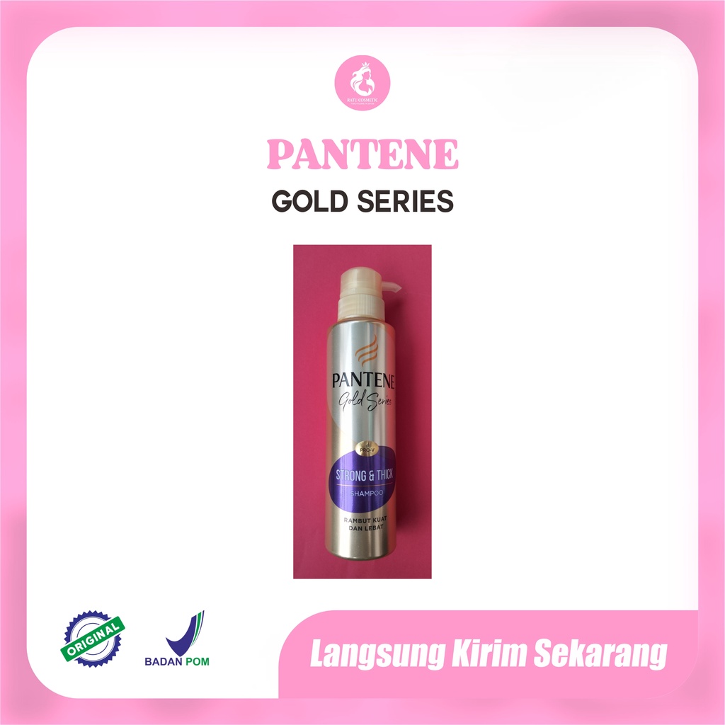 Pantene Shampoo Gold Series Strong&amp;thick 270ml