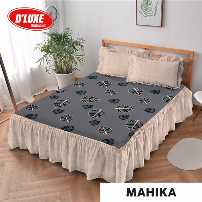 Sprei Rumbai King Kintakun Deluxe Mahika 180x200cm - SPREI RUMBAI {Property Off Liliy Grosir Sprei