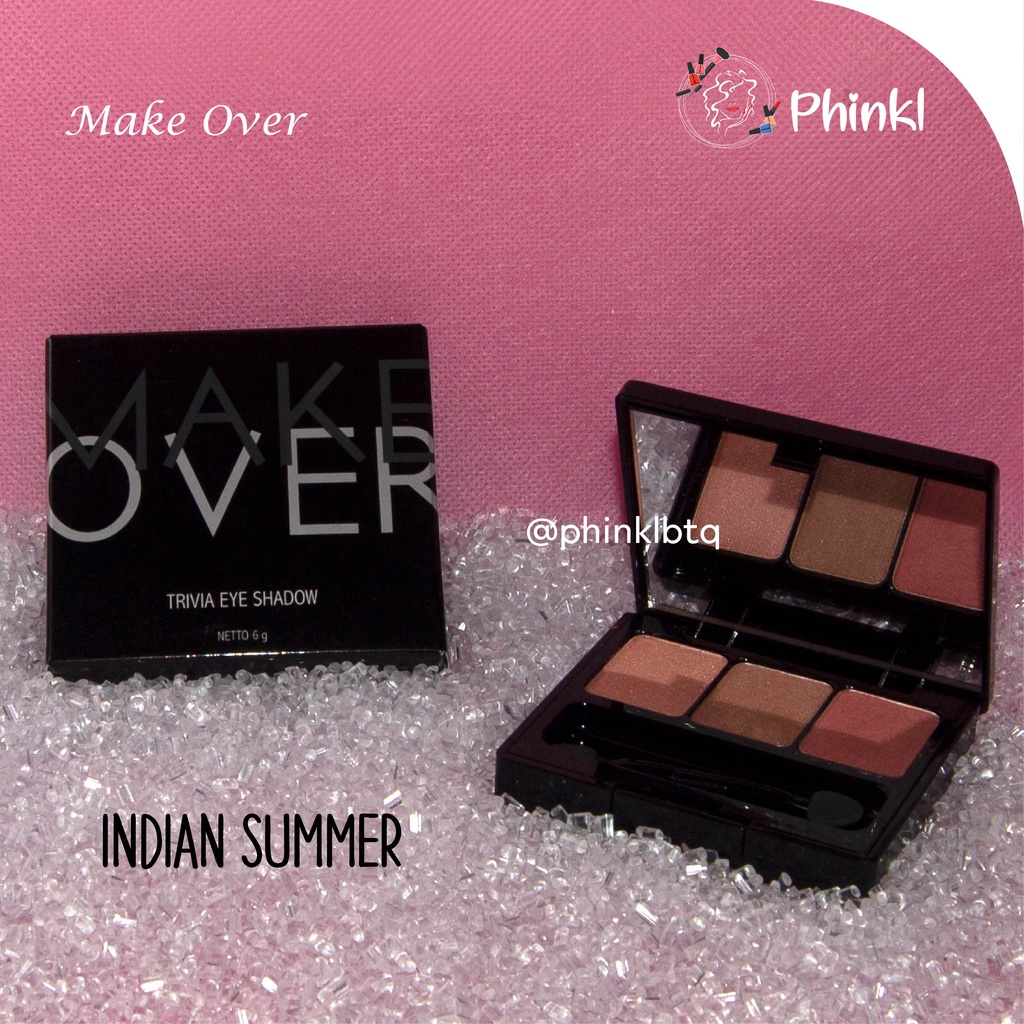 `ღ´ PHINKL `ღ´ 🅼🅰🅺🅴 🅾🆅🅴🆁 Make over Trivia Eyeshadow pewarna mata sultan kualitas premium