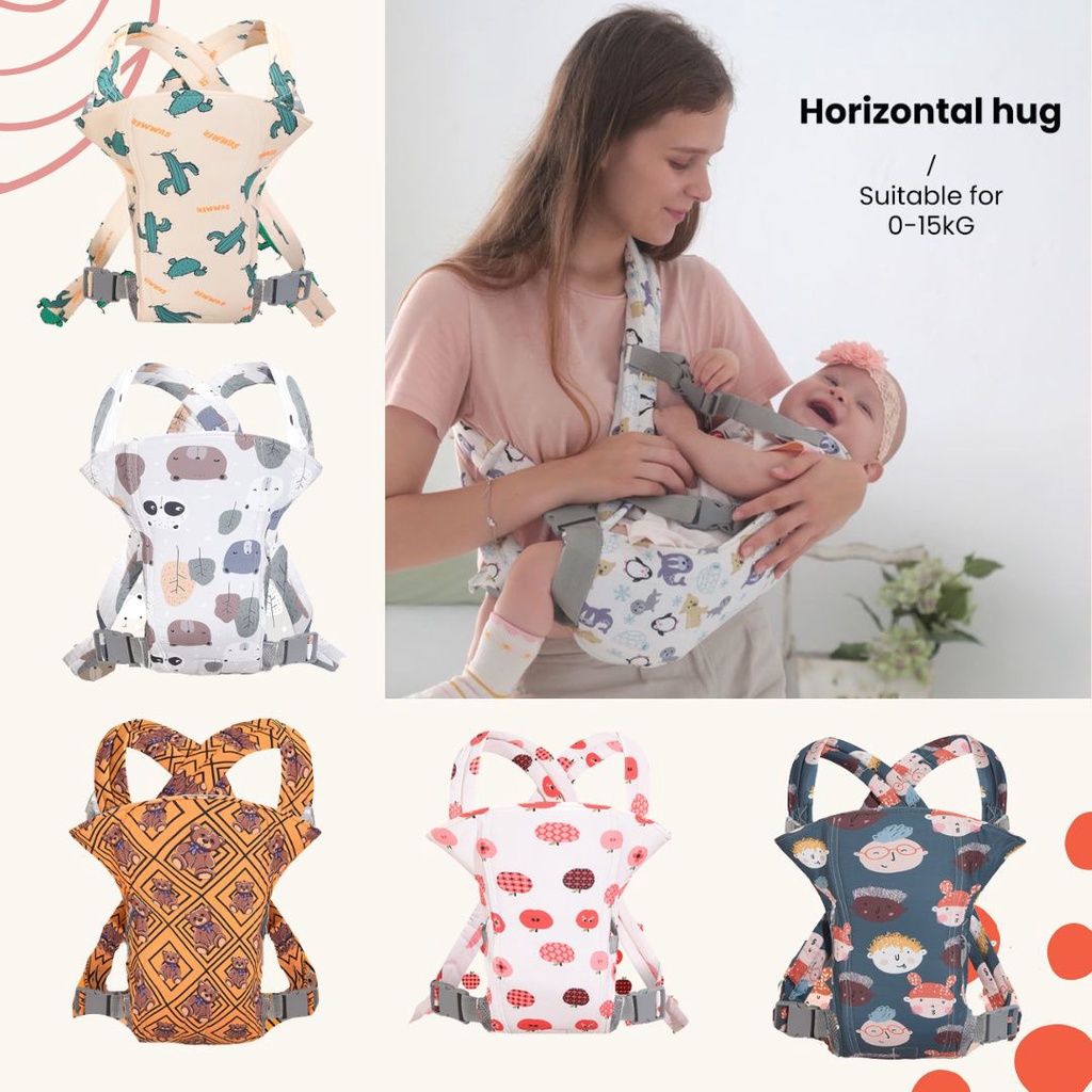 Gendongan Bayi Anak Kain Gendong Bayi Motif Gendongan Bayi MUltifungsi